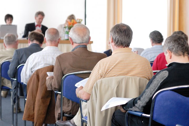 Blick in den Auktionssaal